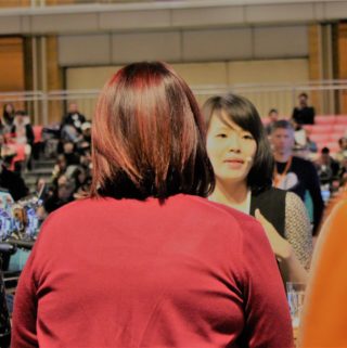 WBC2017での鈴木 樹バリスタのプレゼンテーションの様子